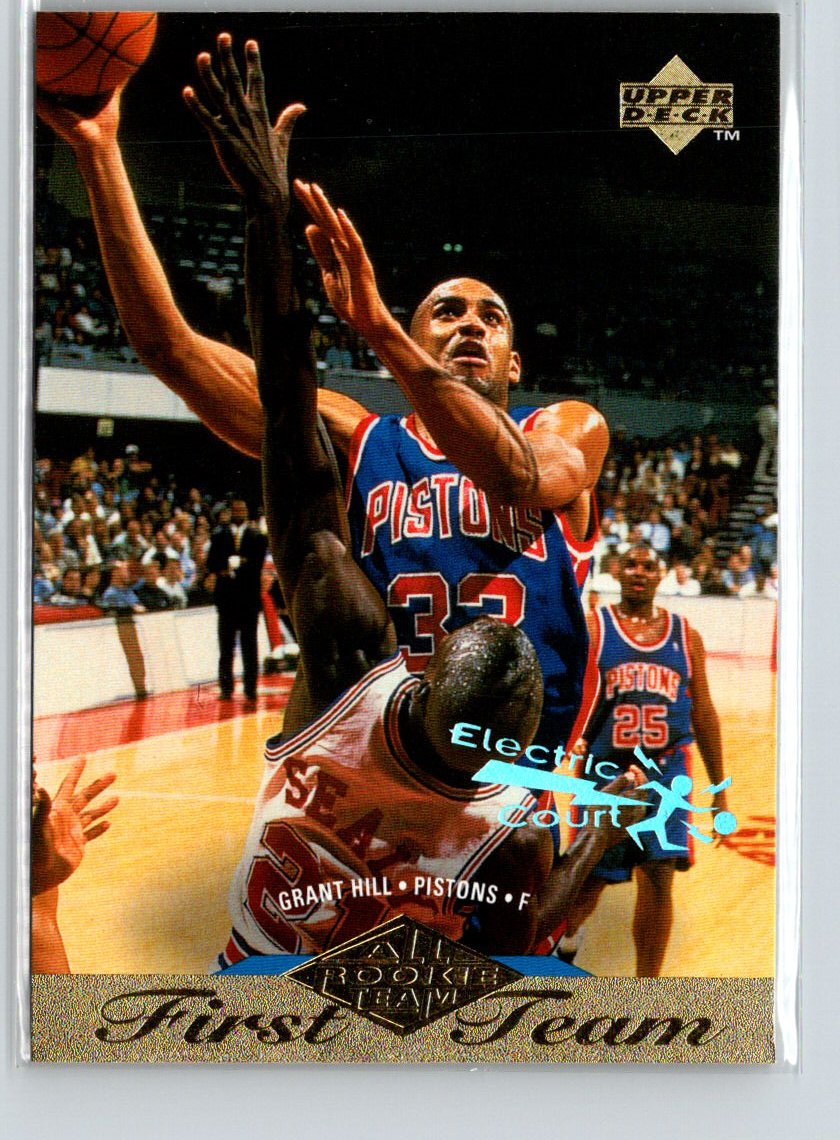1995-96 Upper Deck #156 Grant Hill Electric Court Gold X26