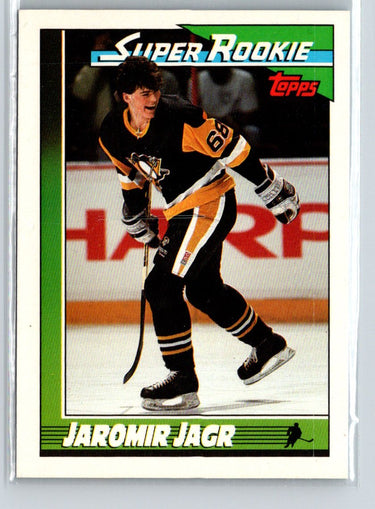 1991-92 Topps #9 Jaromir Jagr X27