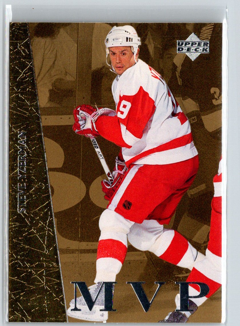 1996-97 Collector's Choice #UD14 Steve Yzerman Upper Deck MVP Gold X27