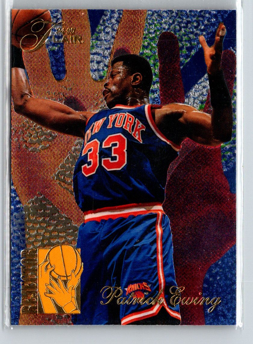 1994-95 Flair #1 Patrick Ewing Rejectors X27