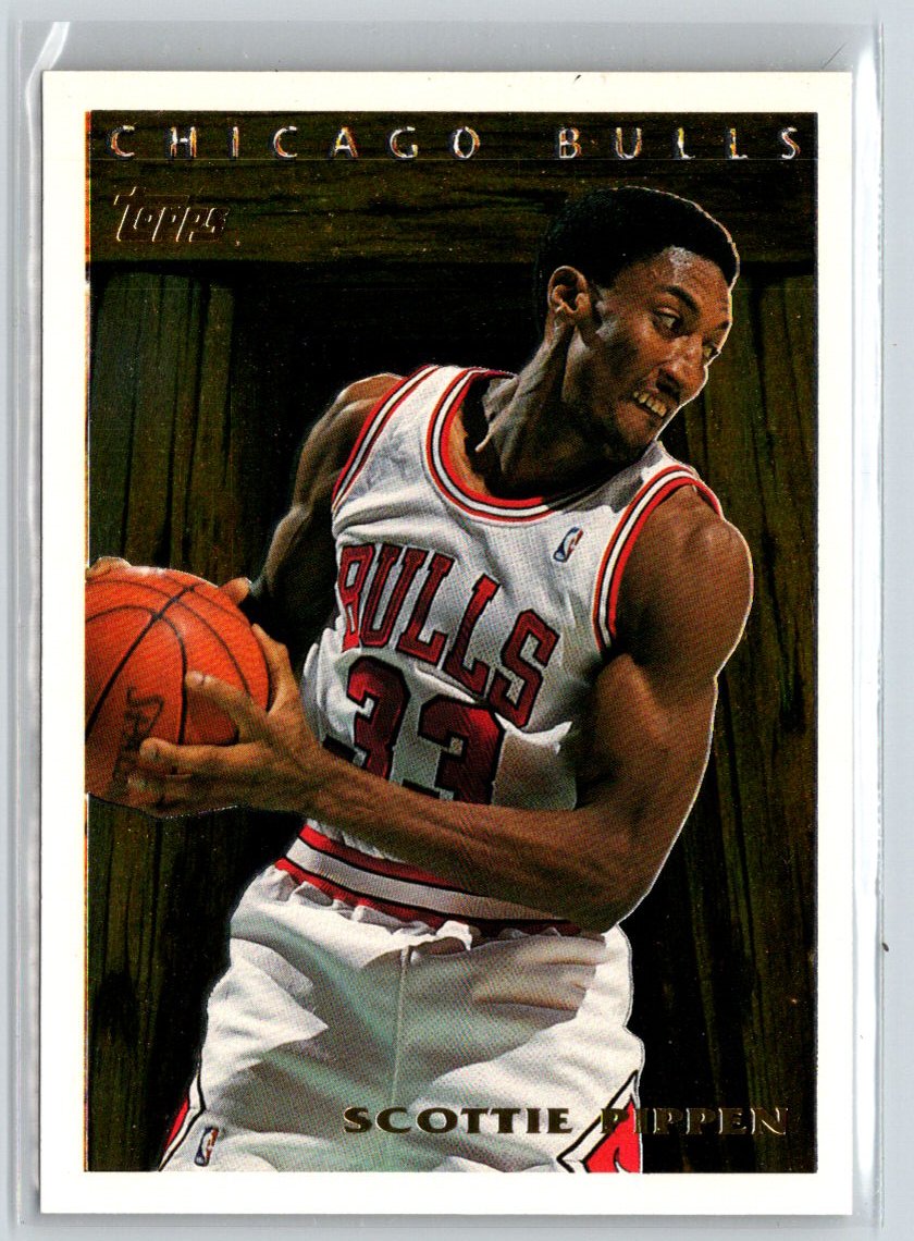 1995-96 Topps #PFG10 Scottie Pippen Pan for Gold X27
