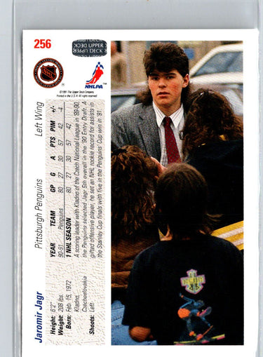 1991-92 Upper Deck #256 Jaromir Jagr X28