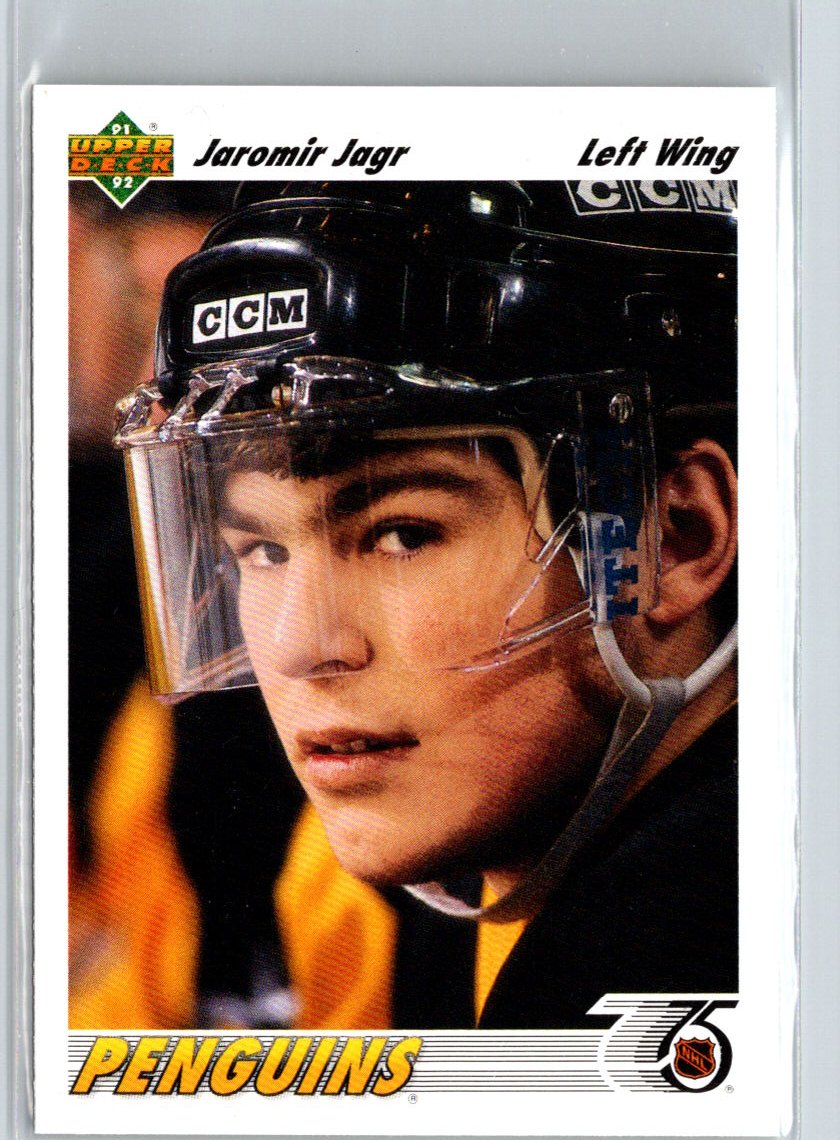1991-92 Upper Deck #256 Jaromir Jagr X28