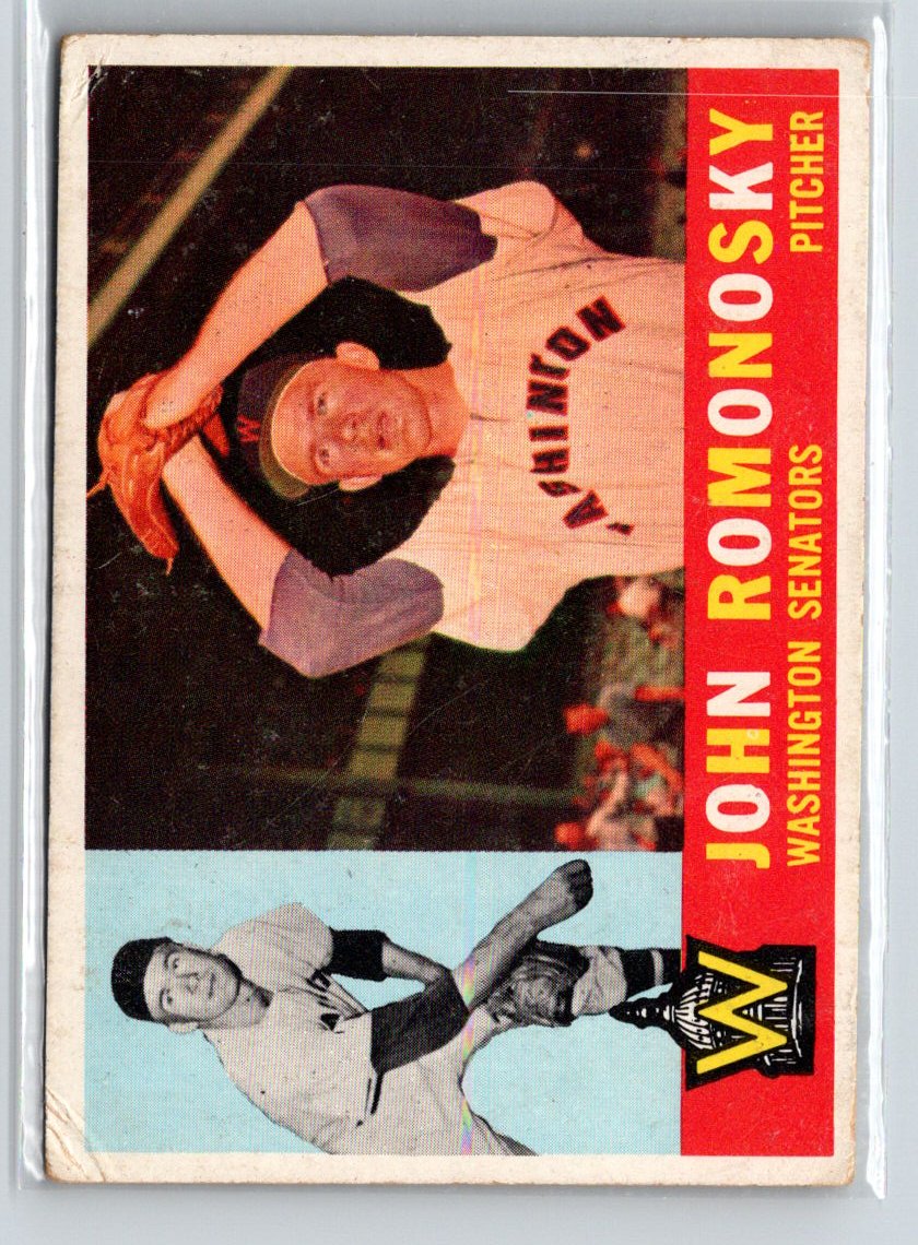 1960 Topps #87 John Romonosky X28