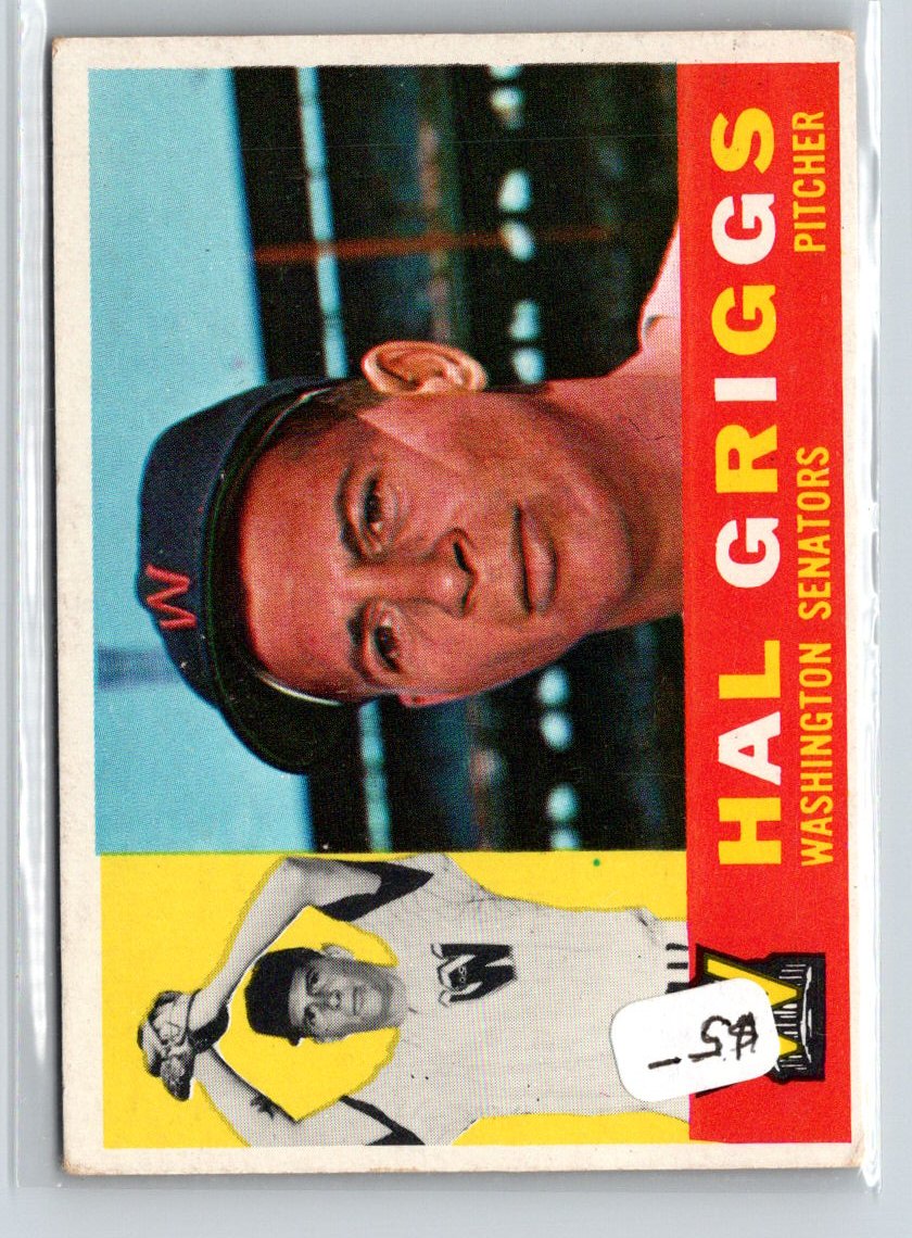 1960 Topps #244 Hal Griggs X30