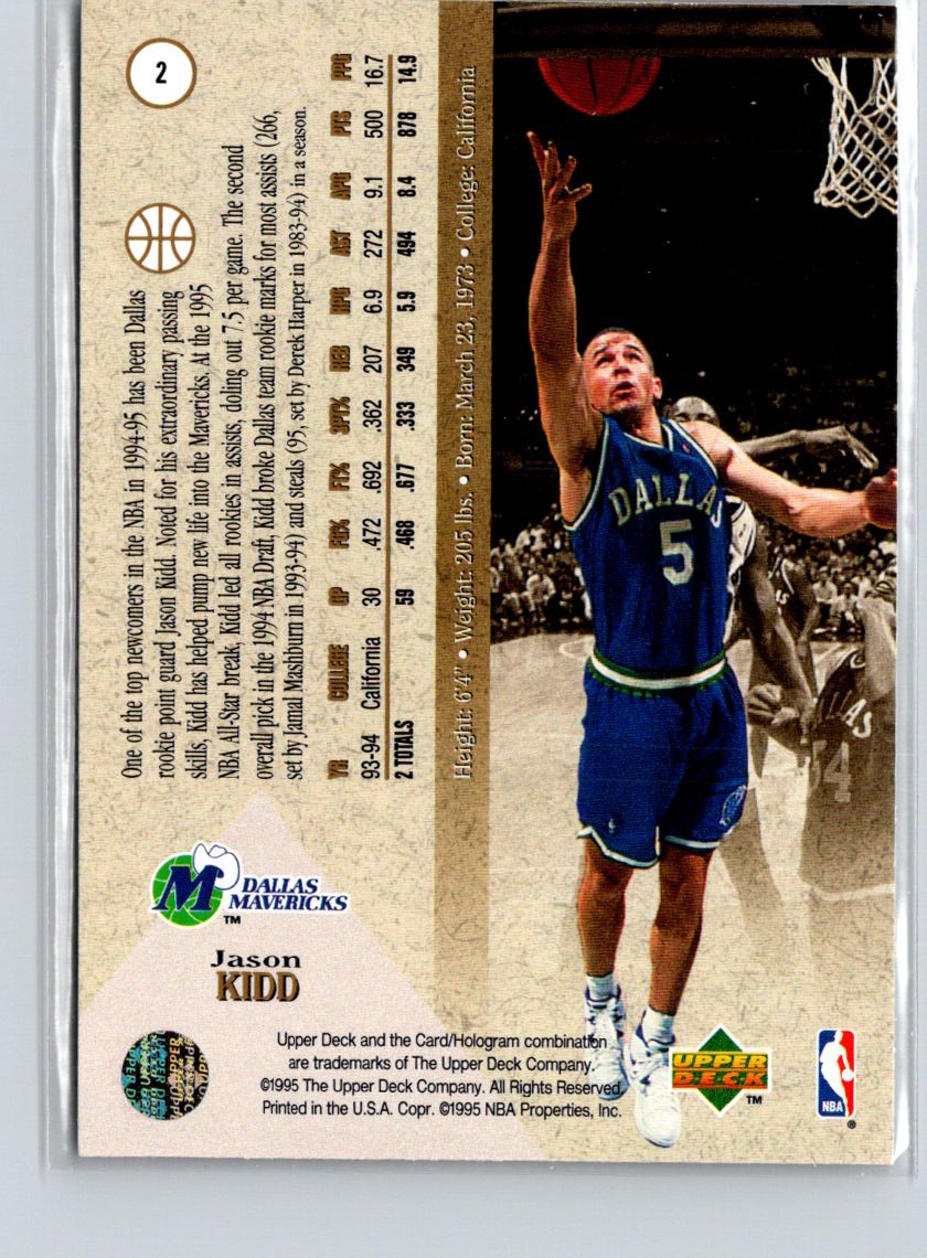1994-95 SP #2 Jason Kidd X30