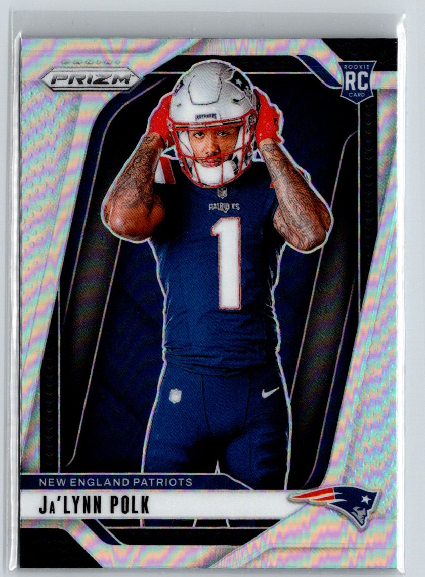 2024 Panini Prizm #15 Ja'Lynn Polk Rookie Variations Silver Prizm X31
