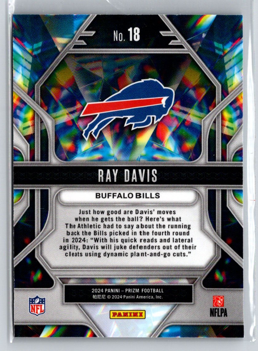 2024 Panini Prizm #18 Ray Davis Prizmatic X31