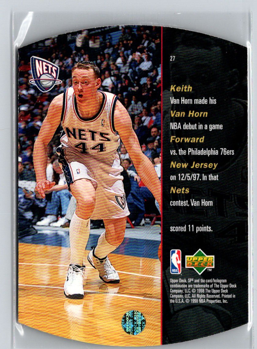 1997-98 SPx #27 Keith Van Horn X32