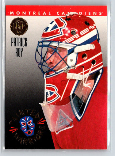 1993-94 Leaf #4 Patrick Roy Painted Warriors X32