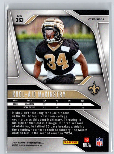 2024 Panini Prizm #363 Kool-Aid McKinstry Silver X33