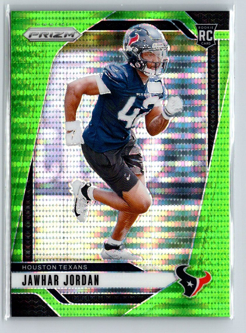 2024 Panini Prizm #346 Jawhar Jordan Neon Green Pulsar X33