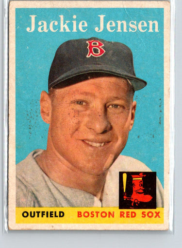 1958 Topps #130 Jackie Jensen X34