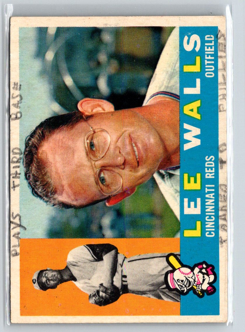 1960 Topps #506 Lee Walls X34