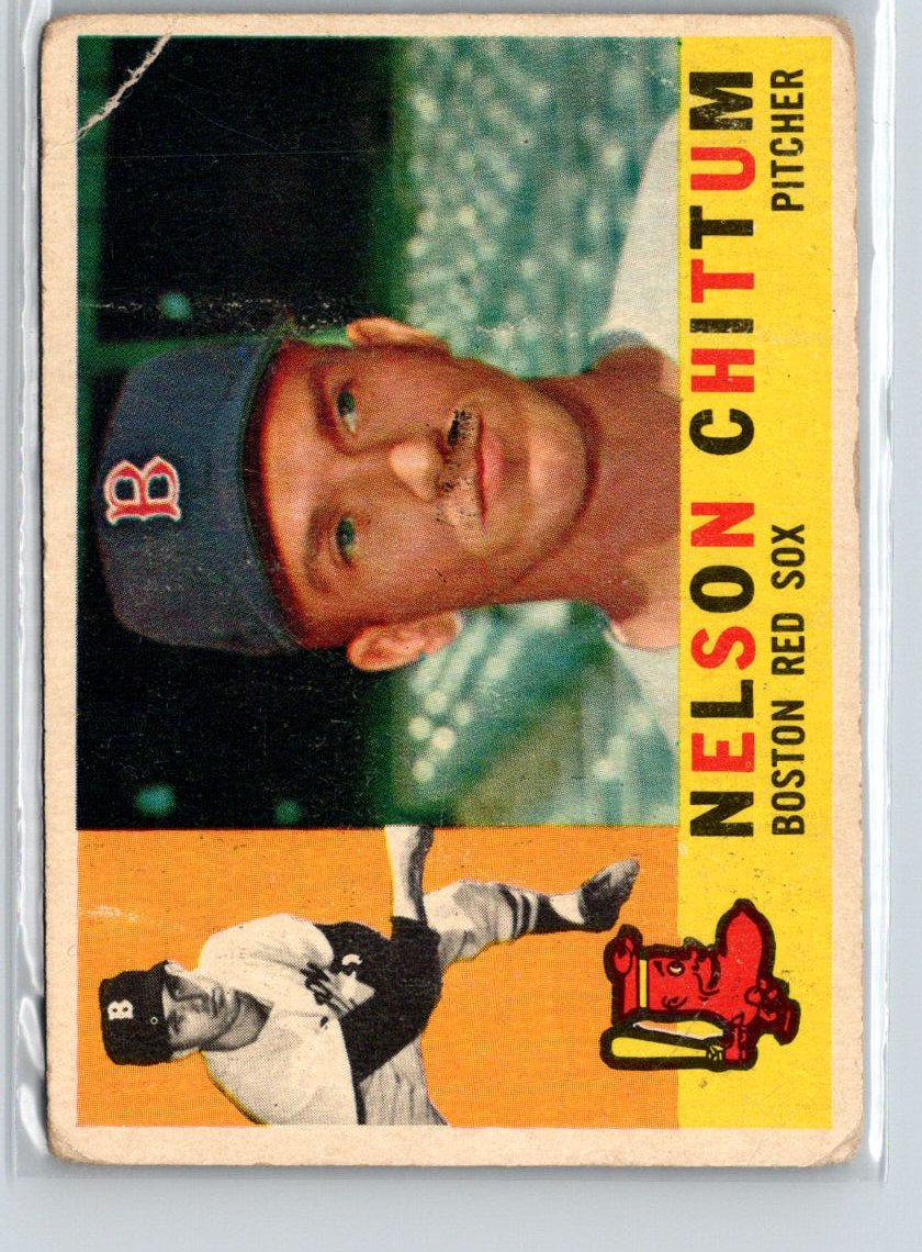 1960 Topps #296 Nelson Chittum X34