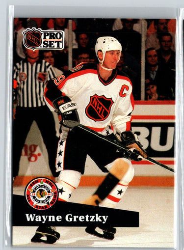 1991-92 Pro Set French #285 Wayne Gretzky X34