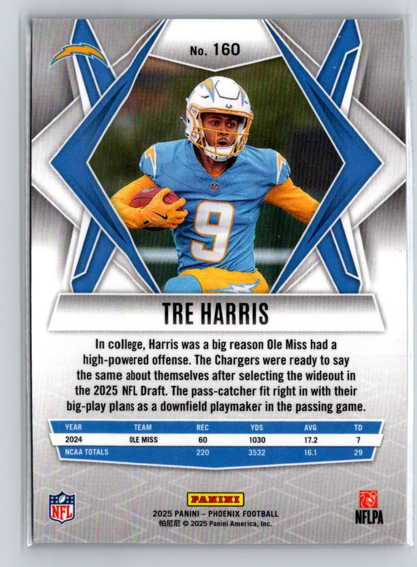 2025 Panini Phoenix #160 Tre Harris X35