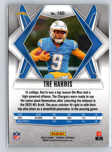 2025 Panini Phoenix #160 Tre Harris X35