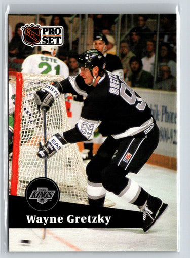 1991-92 Pro Set French #101 Wayne Gretzky X37