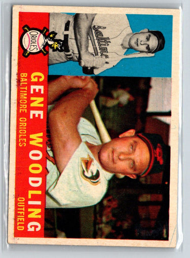 1960 Topps #190 Gene Woodling X38
