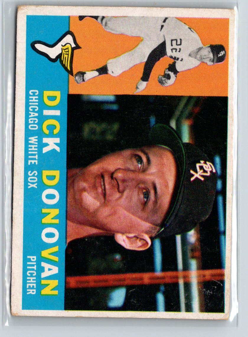 1960 Topps #199 Dick Donovan X38