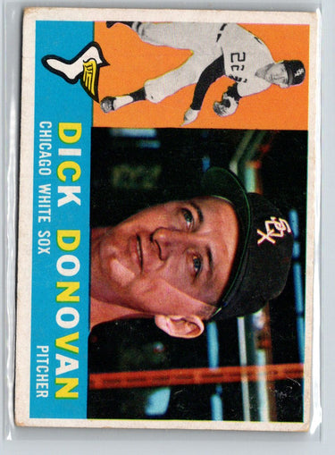 1960 Topps #199 Dick Donovan X38