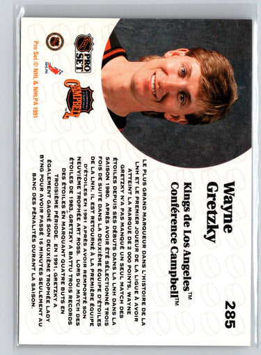 1991-92 Pro Set #285 Wayne Gretzky X39