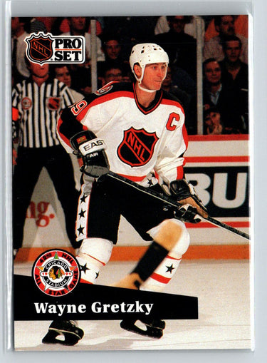1991-92 Pro Set #285 Wayne Gretzky X39