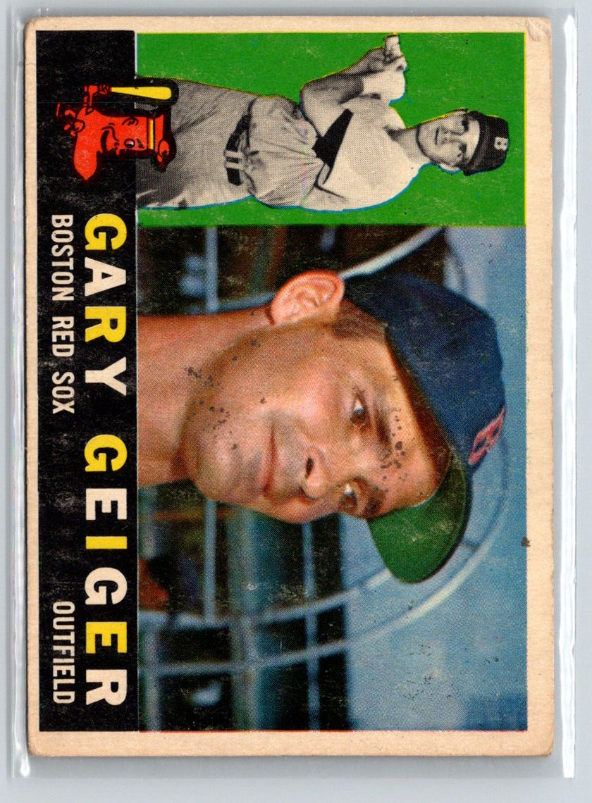 1960 Topps #184 Gary Geiger X39