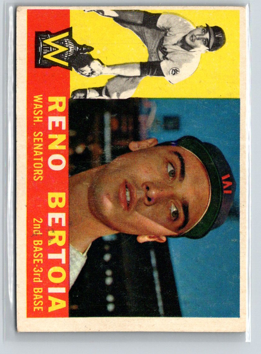 1960 Topps #297 Reno Bertoia X39