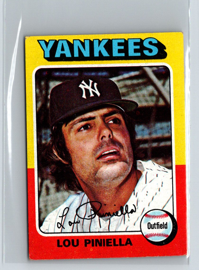 1975 Topps #217 Lou Piniella X39
