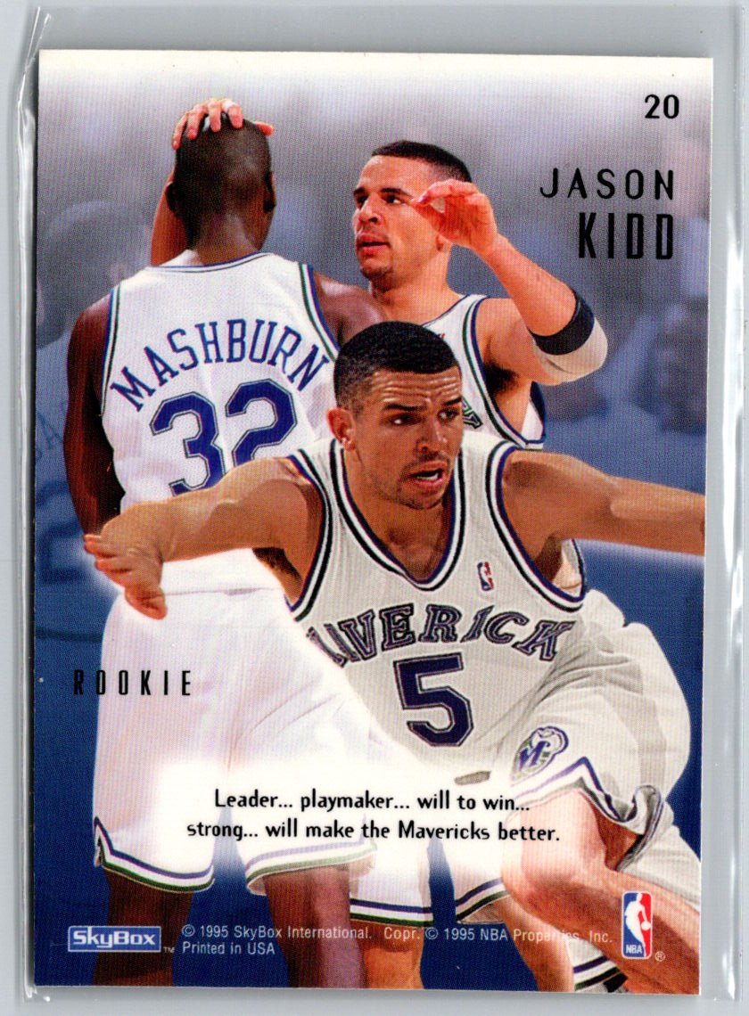 1994-95 SkyBox E-Motion #20 Jason Kidd X39