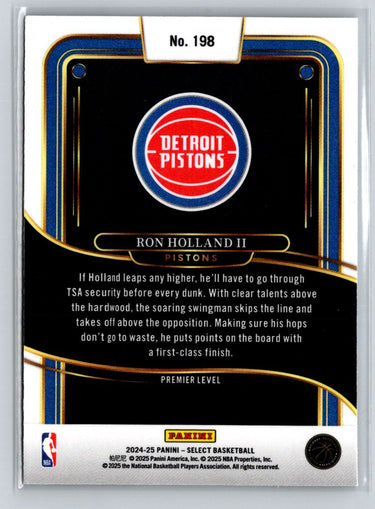 2024-25 Panini Select #198 Ron Holland II Blue (Retail) X40