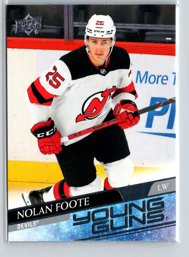 2020-21 Upper Deck #729 Nolan Foote X40