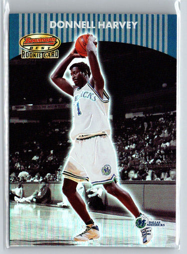 2000-01 Bowman's Best #122c Donnell Harvey #/499 X41