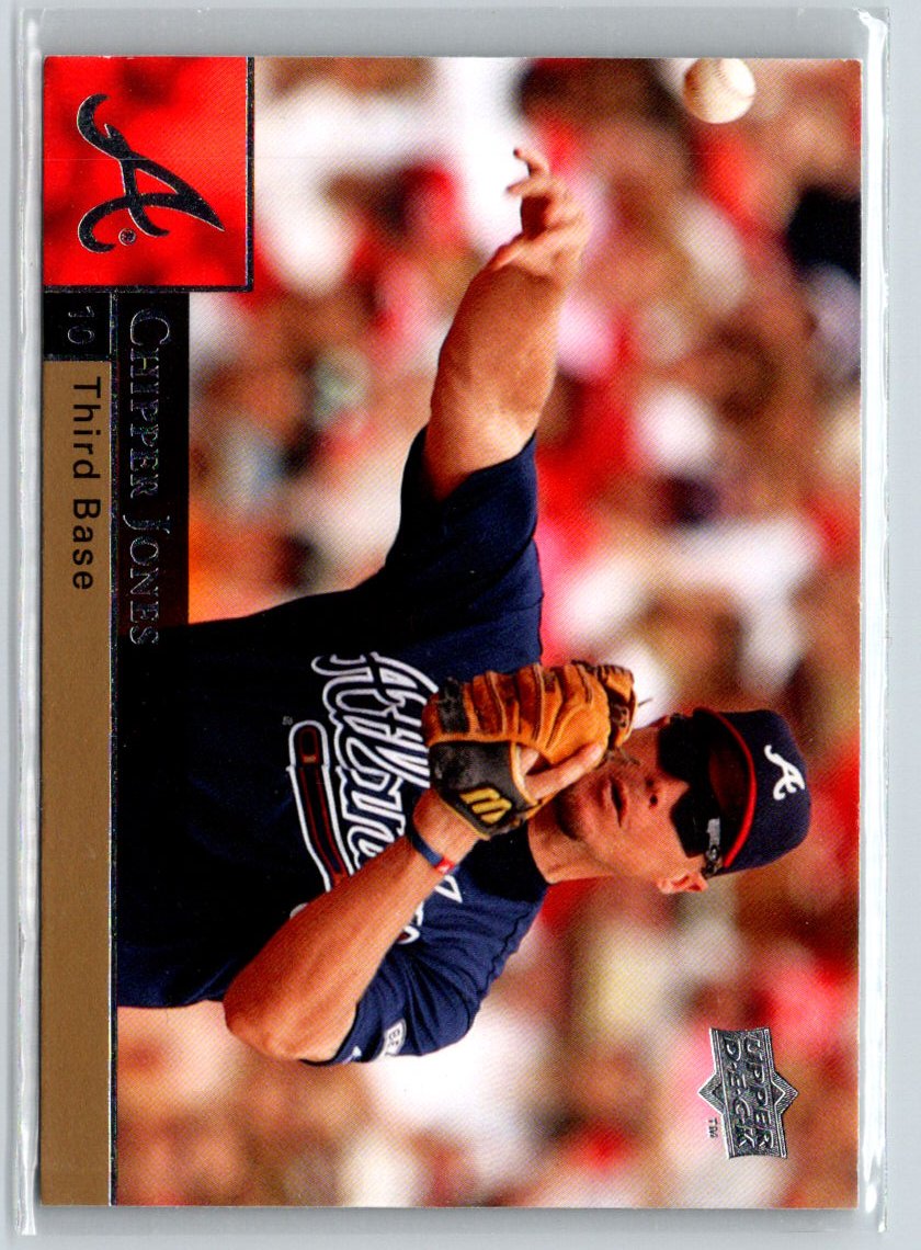 2009 Upper Deck #22 Chipper Jones X41