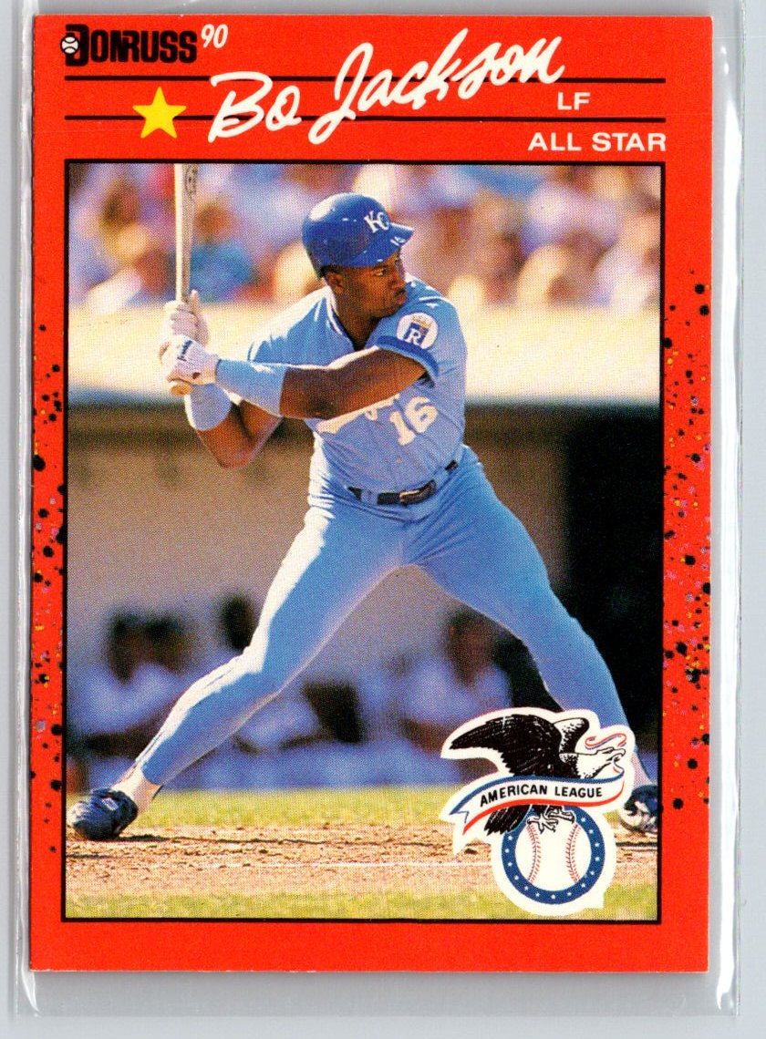 1990 Donruss #650d Bo Jackson X41