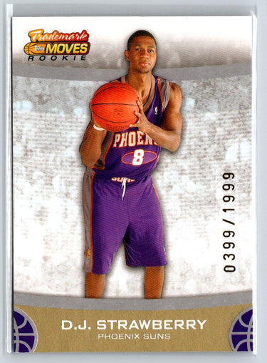 2007-08 Topps Trademark Moves #94 D.J. Strawberry #/1999 X42