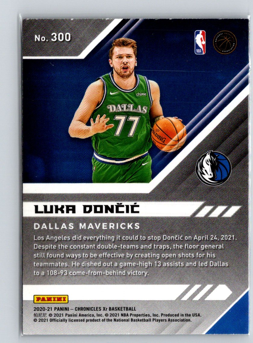 2020-21 Panini Chronicles #300 Luka Doncic X42