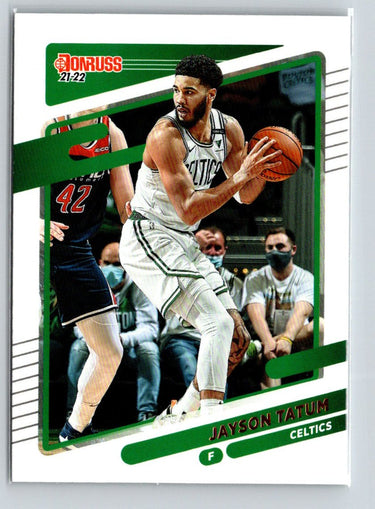 2021-22 Donruss #60 Jayson Tatum X42