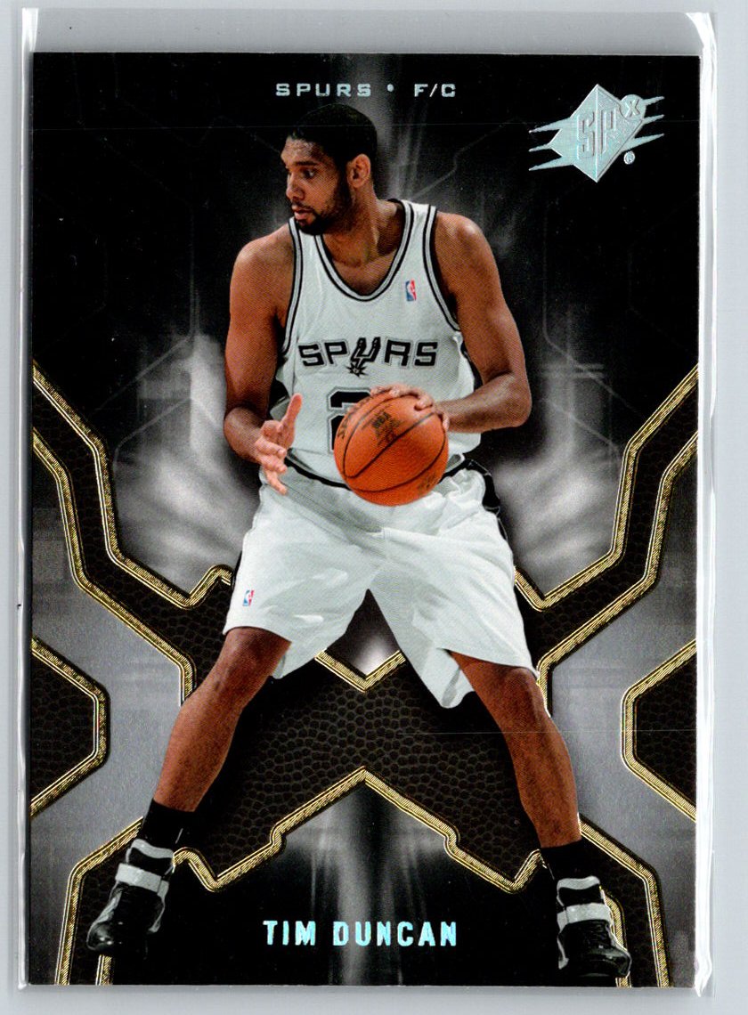 2007-08 SPx #55 Tim Duncan X43