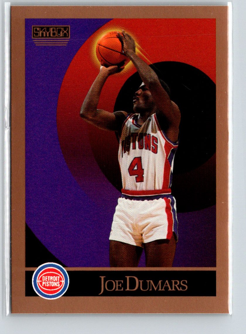 1990-91 SkyBox #84 Joe Dumars X43