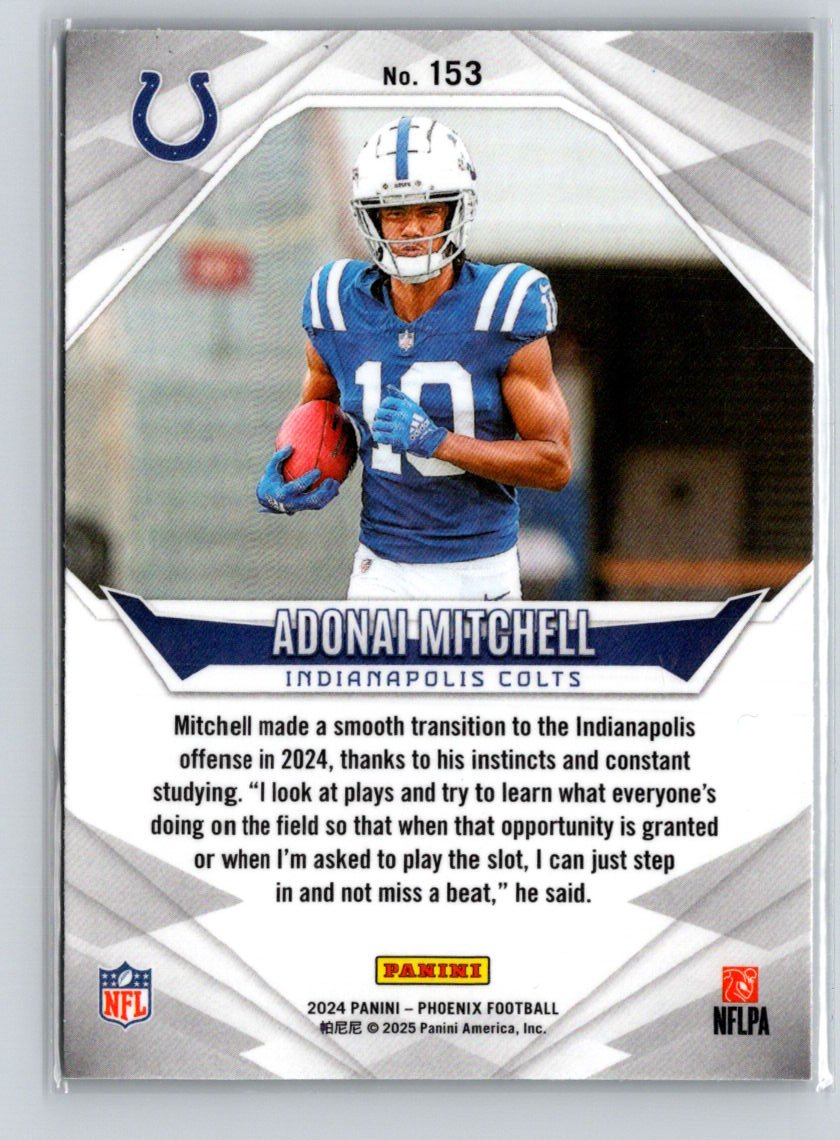 2024 Panini Phoenix #153 Adonai Mitchell X43