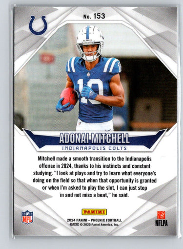 2024 Panini Phoenix #153 Adonai Mitchell X43