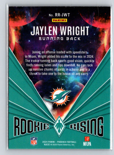 2024 Panini Phoenix #RR-JWT Jaylen Wright Rookie Rising X43