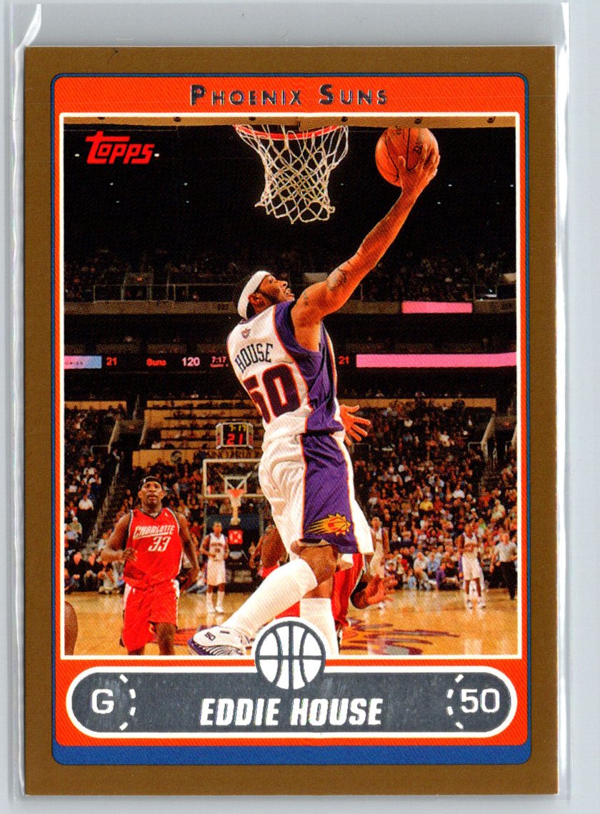 2006-07 Topps #202 Eddie House Gold #/500 X43