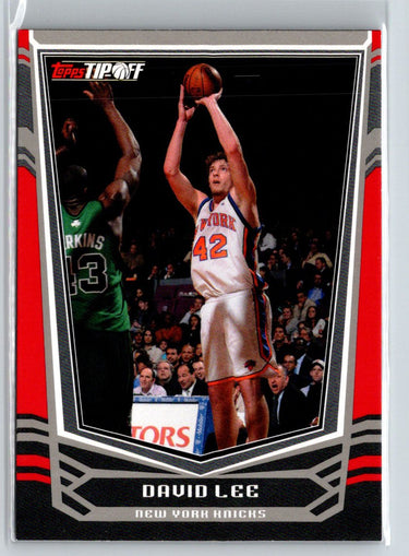 2008-09 Topps Tipoff #42 David Lee Red #/2008 X44