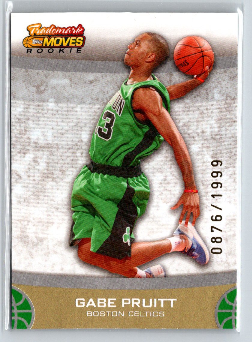 2007-08 Topps Trademark Moves #65 Gabe Pruitt #/1999 X44