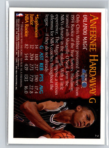 1994-95 Topps #2 Anfernee Hardaway Super Sophomores X44