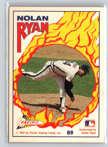 1991 Pacific Nolan Ryan Texas Express I #89 Nolan Ryan X44